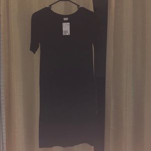 Black maxi dress